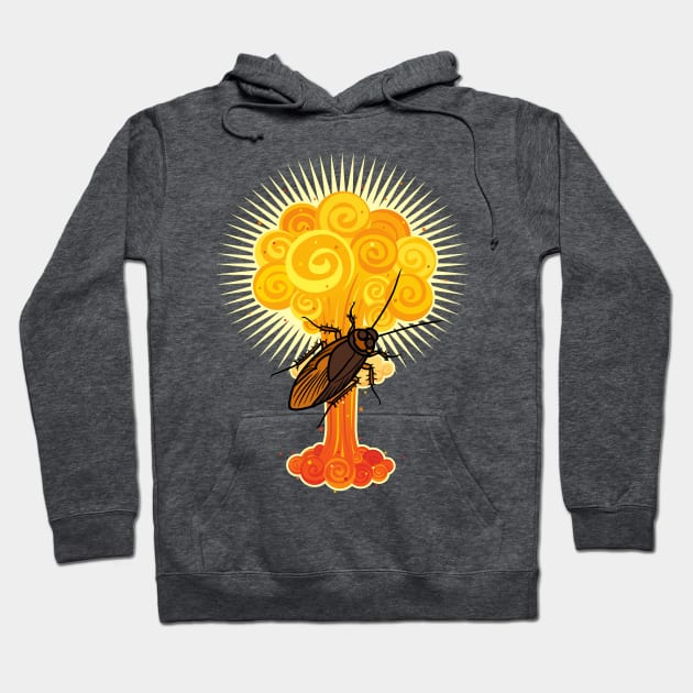 Nuke roach Hoodie by Psychodelic Goat